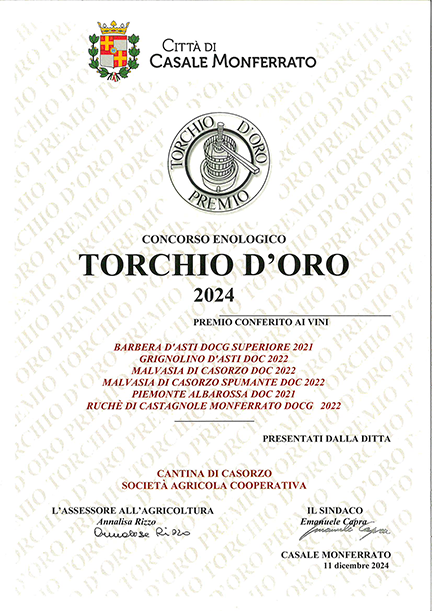 Torchio d'Oro 2024